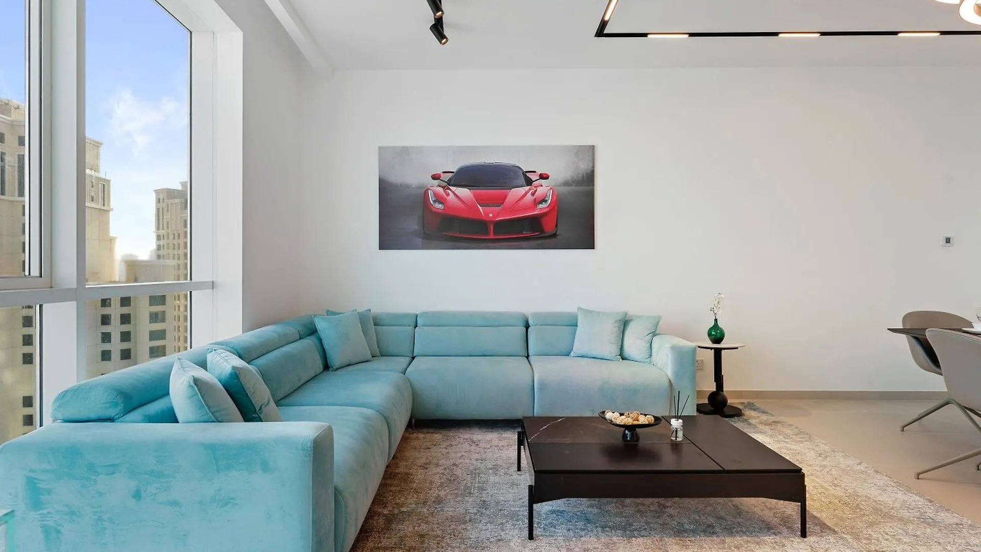 Ferrari Inspired Modern 3Bhk With Maids Room And Full Sea View Dubai