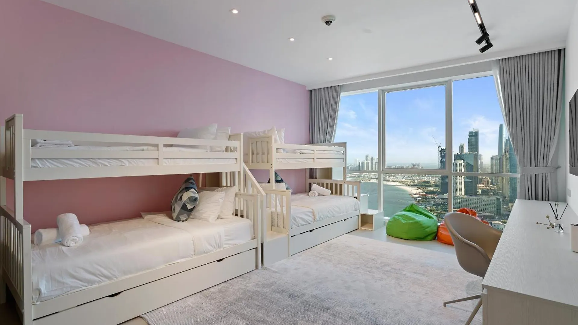 Apartment Ferrari Inspired Modern 3Bhk With Maids Room And Full Sea View Dubai